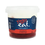 Eat Organic Strawberry Yoghurt - No Added Sugar 350g