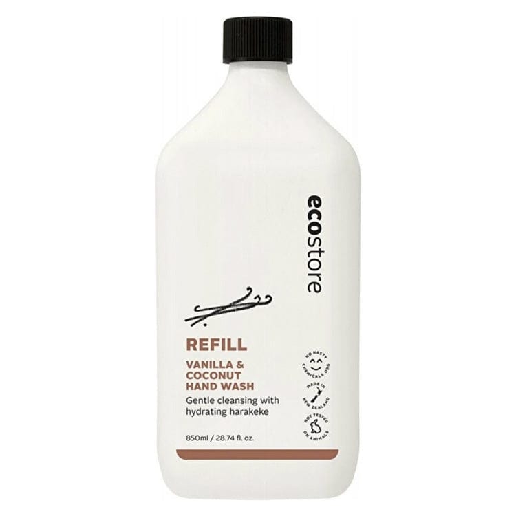 Eco Store Hand Wash Refill Coconut Vanilla 850ml – Organic Delivery Sydney