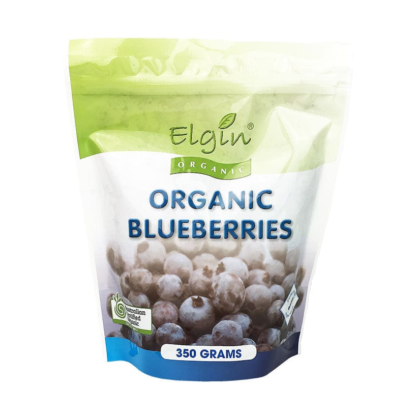 Elgin Organic Frozen Organic Blueberries 350g