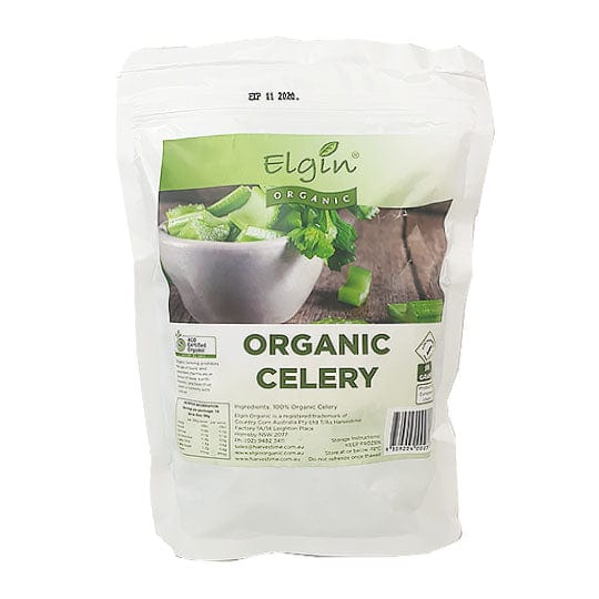 Elgin Organic Frozen Organic Celery
 500g