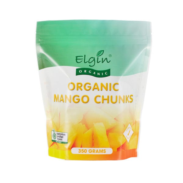 Elgin Organic Frozen Organic Mango Chunks 350g