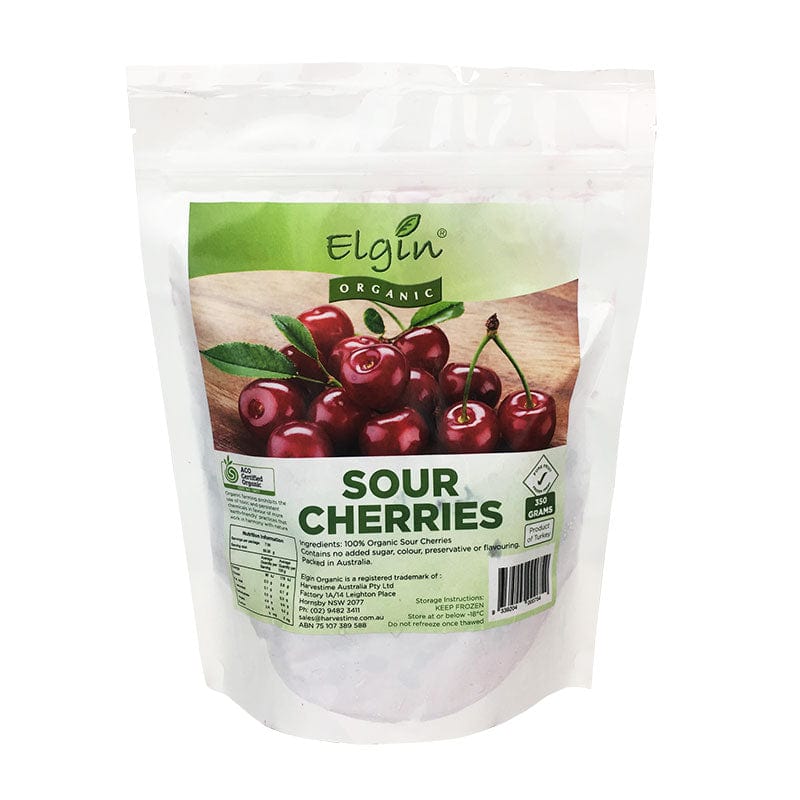 Elgin Organic Frozen Organic Sour Cherries 350g