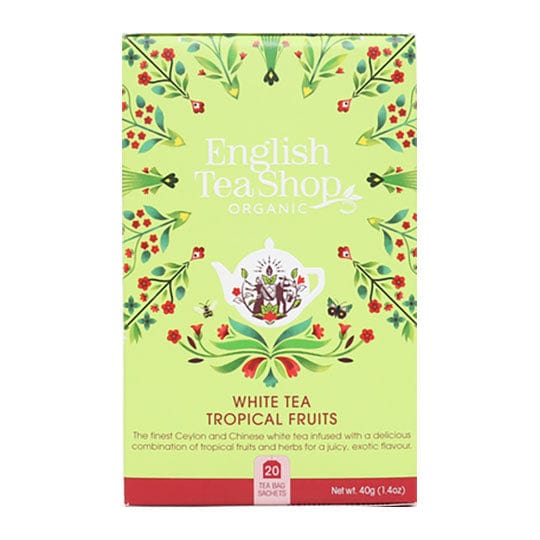 English Tea Shop White Tea Tropical Fruits Tea 20 bags