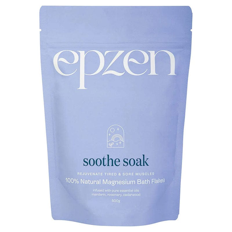 EpZen Magnesium Bath Flakes Soothe Soak 500g