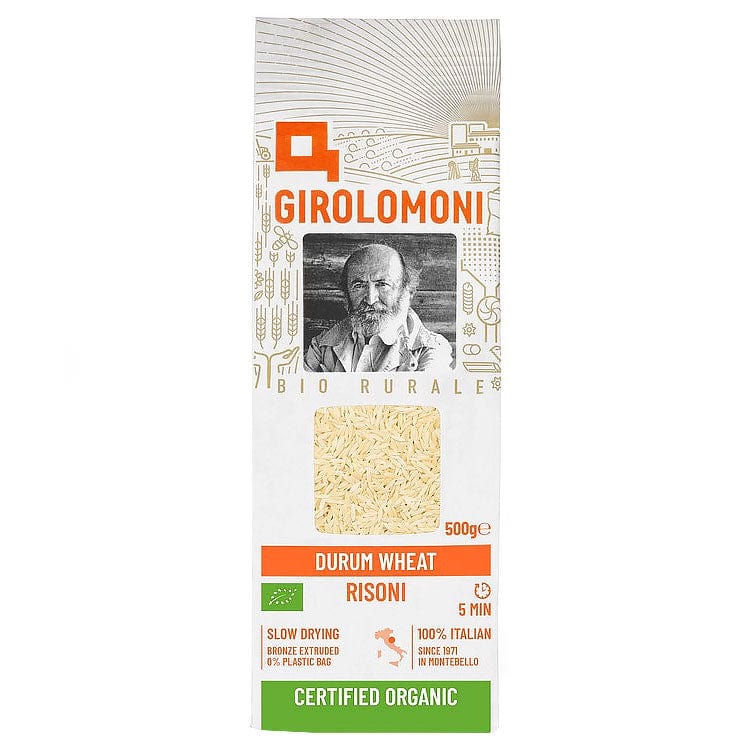 Girolomoni Pasta - Risoni Durum Wheat Semolina 500g