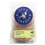 Gluten Freedom Everything Sourdough Bagels Gluten Free - Frozen 400g