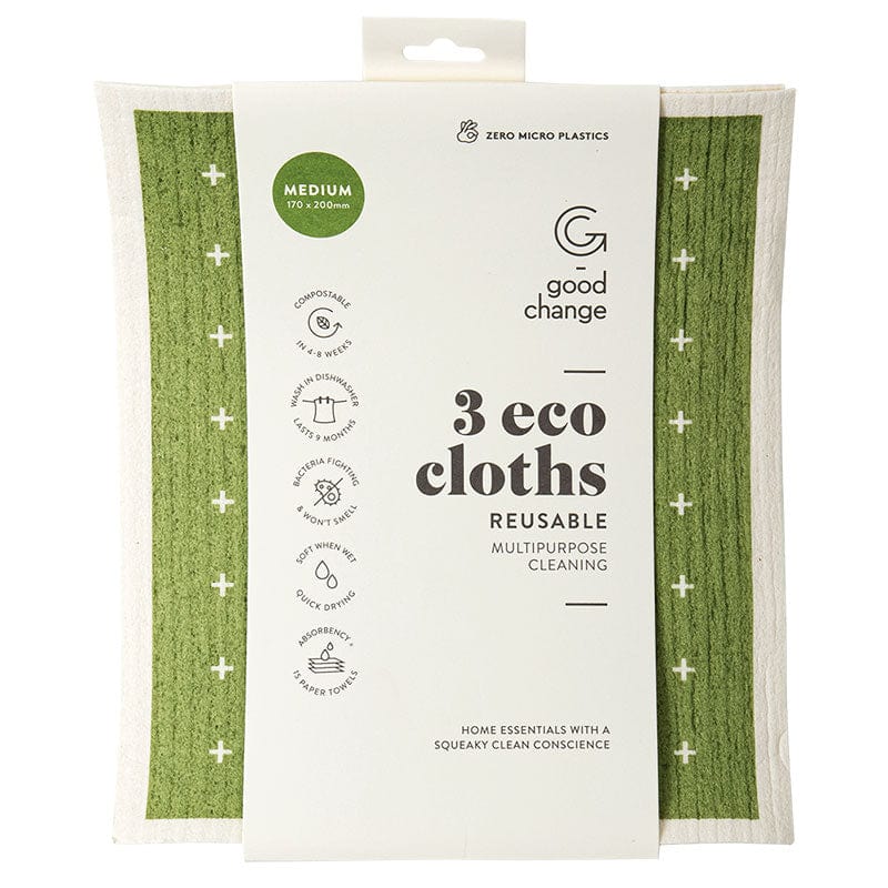 Good Change Store Eco Cloth Medium 3 cloths