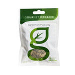 Gourmet Organic Herbs Cardamon Pods 25g