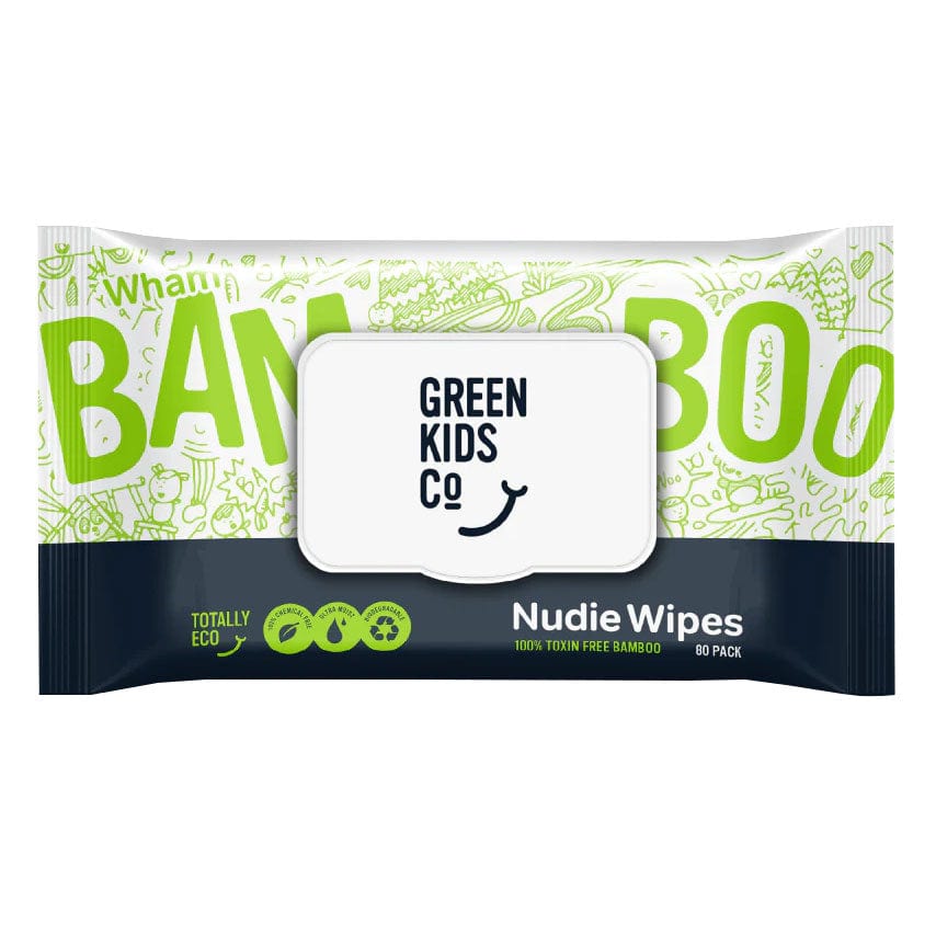 Green Kids Co Baby Wipes 80 pack