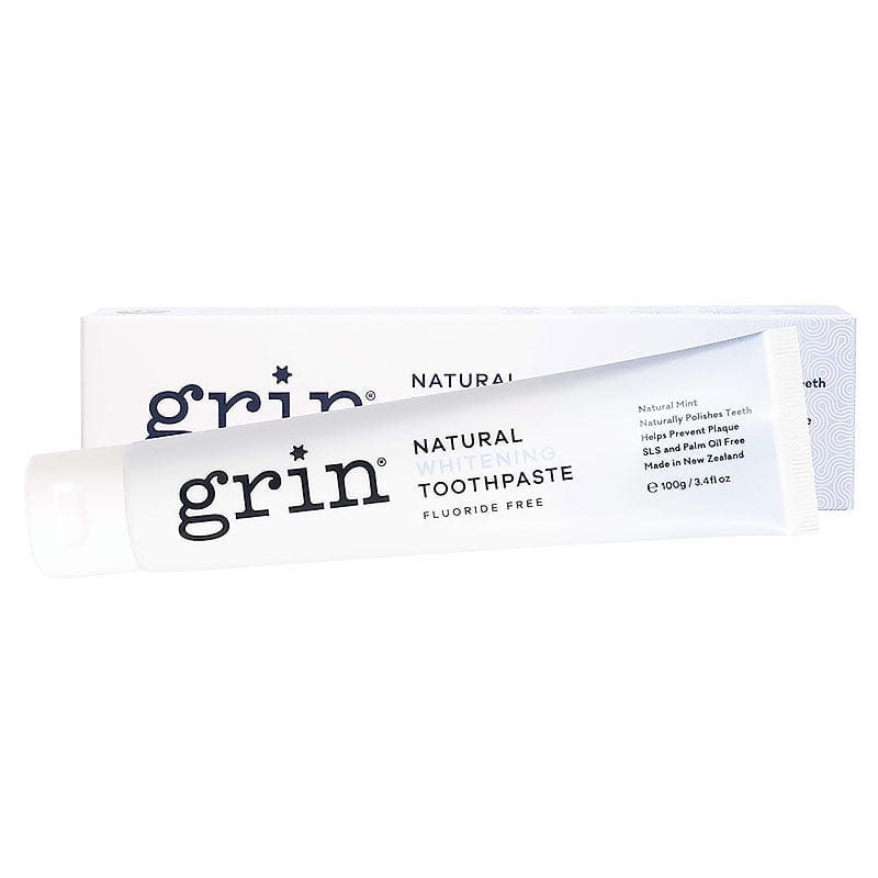 Grin Toothpaste - Whitening Fluoride Free 100g