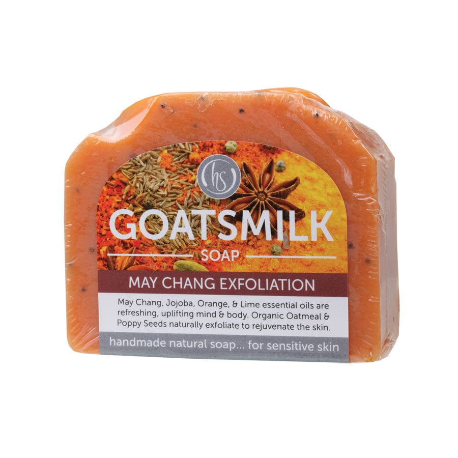 Harmony Soapworks Goatâ€™s Milk Soap - May Chang Exfoliation 140g