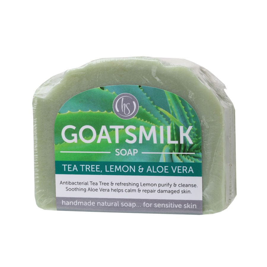 Harmony Soapworks Goatâ€™s Milk Soap - Tea Tree and Lemon 140g