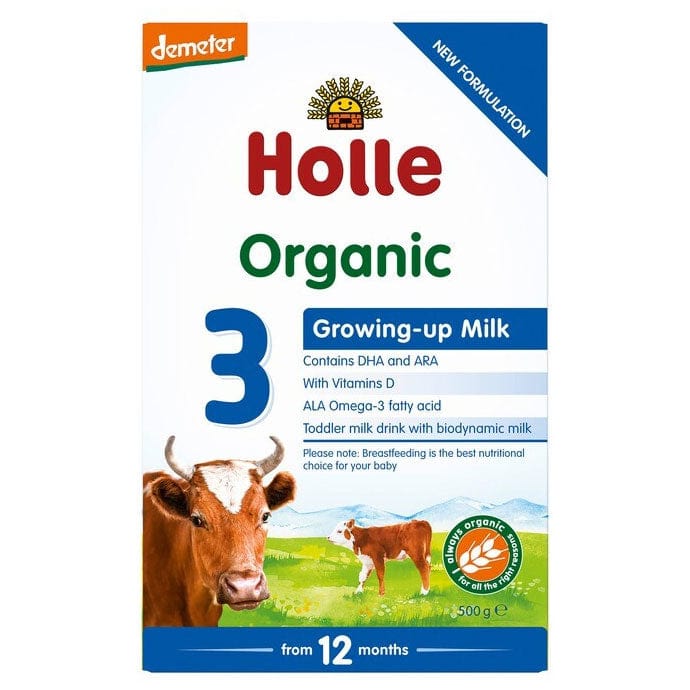 Holle Organic Cow Milk Toddler Formula 3 with DHA 500g