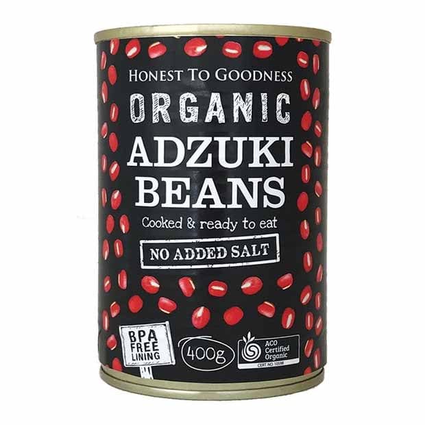 Honest to Goodness Adzuki Beans (Cooked) 400g