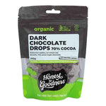 Honest To Goodness Dark Chocolate Drops Chips 70% 250g