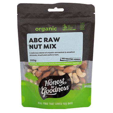 Honest To Goodness Organic ABC Raw Nut Mix 200g
