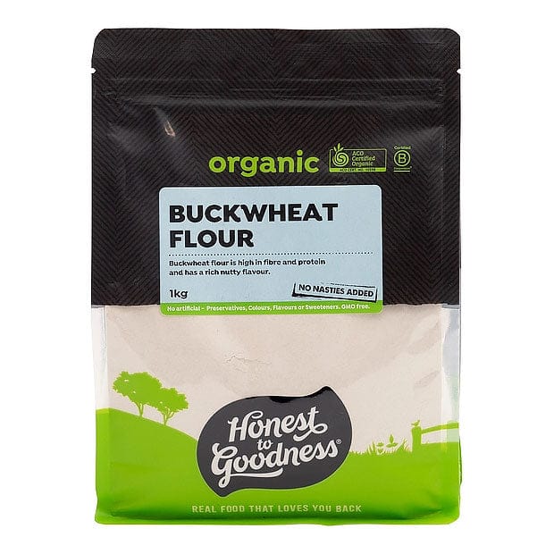 Honest to Goodness Organic Buckwheat Flour 1kg