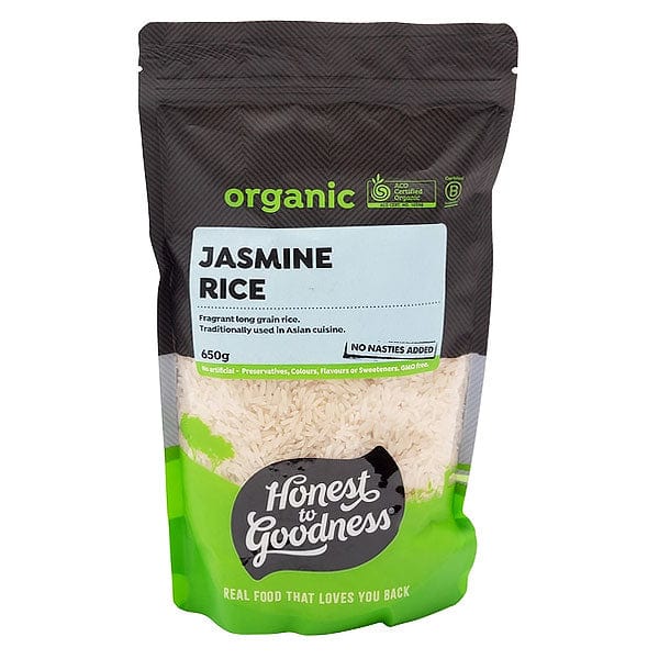 Honest to Goodness Organic Jasmine Rice 650g