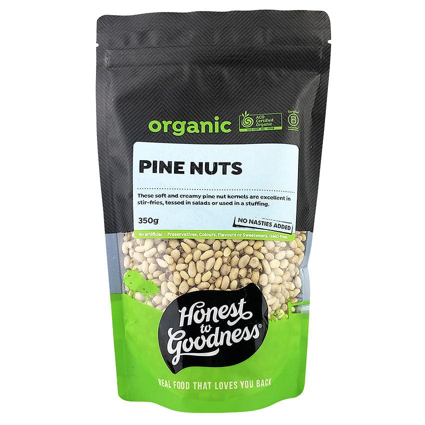 Honest To Goodness Organic Pine Nuts 350g