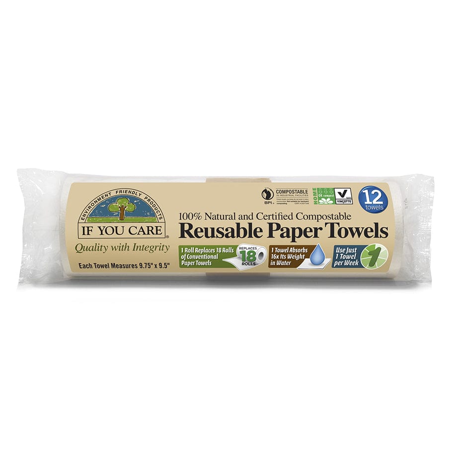 If You Care Paper Towels Reusable 12 towels