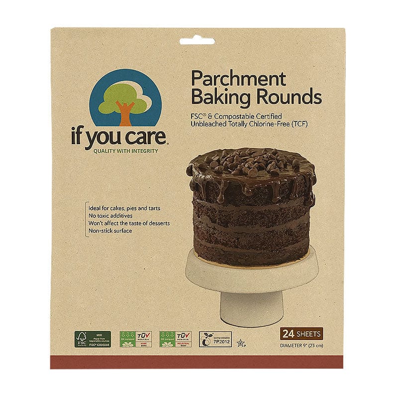 If You Care Parchment Baking Rounds 24 sheets