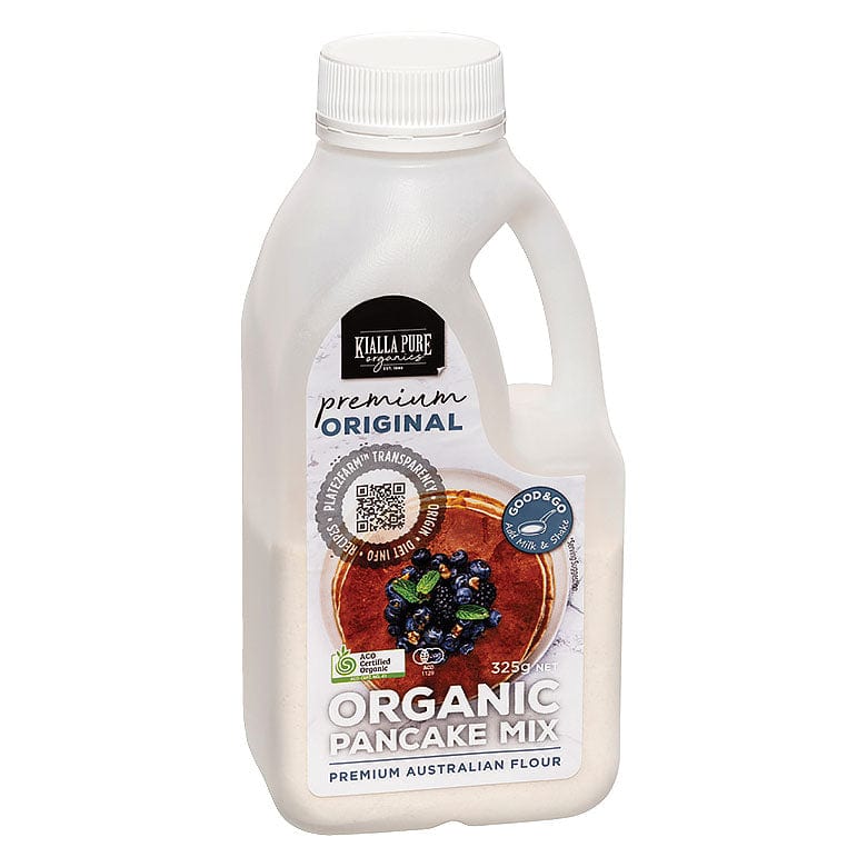 Kialla Organic Pancake Original Mix (Bottle) 325g