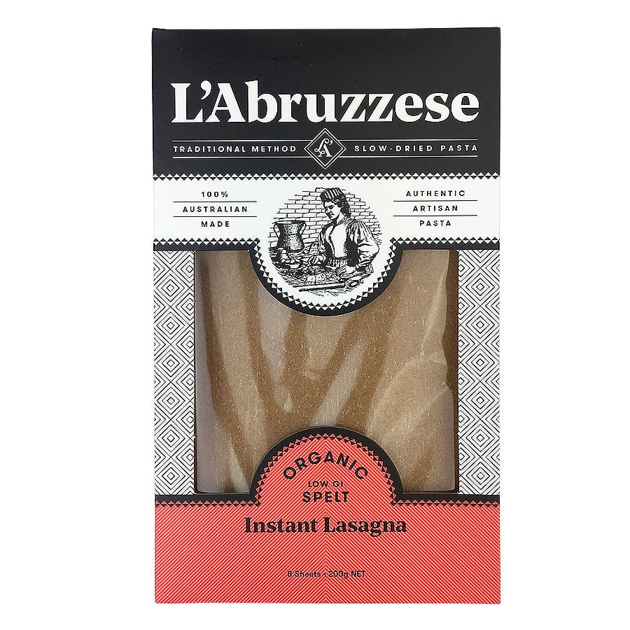 L'Abruzzese Pasta - Instant Lasagne Sheets Spelt 200g