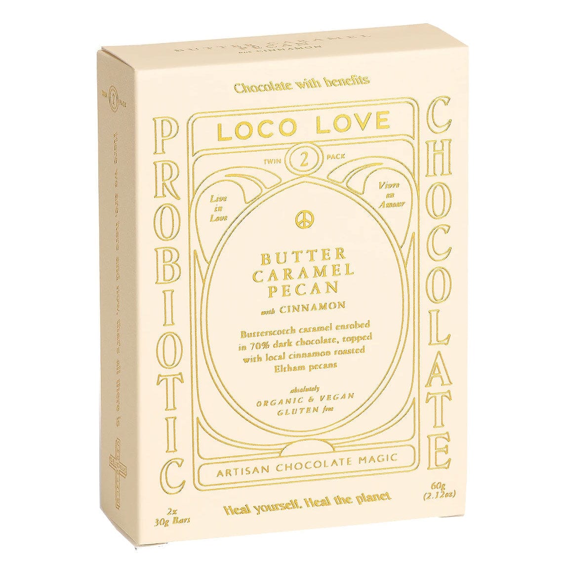 Loco Love Butter Caramel Pecan Chocolate Twin Pack
