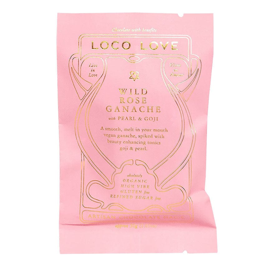 Loco Love Wild Rose Ganache Chocolate Single