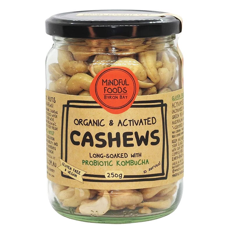 Mindful Foods Cashews Organic and Activated 250g