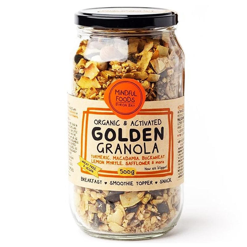 Mindful Foods Golden Granola Organic and Activated 450g
