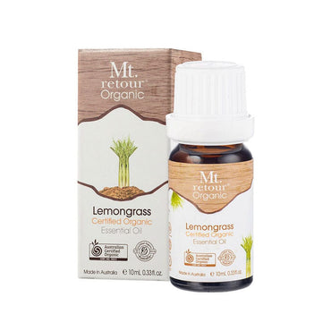 Mt Retour Lemongrass Essential Oil (100%) 10ml