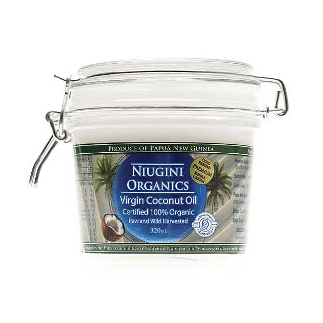 Niugini Organics Coconut Oil Virgin  320ml