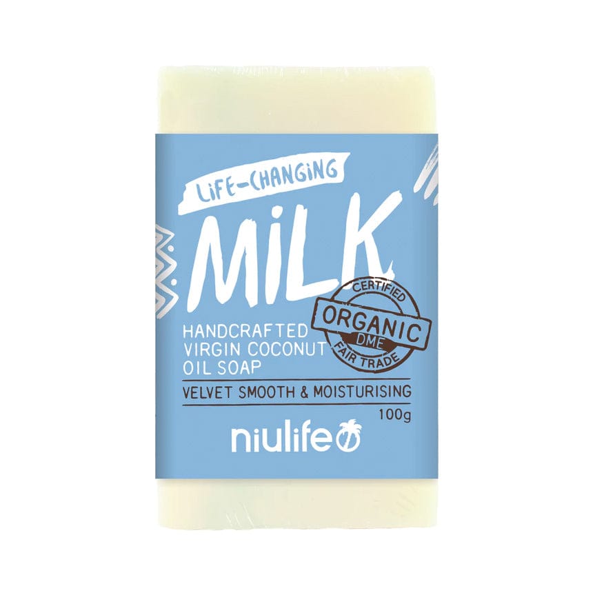 Niulife Coconut Oil Soap Milk - Coconut Milk 100g