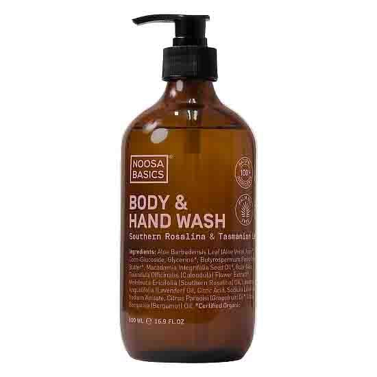 Noosa Basics Body and Hand Wash Southern Rosalina and Tasmanian Lavender 500ml
