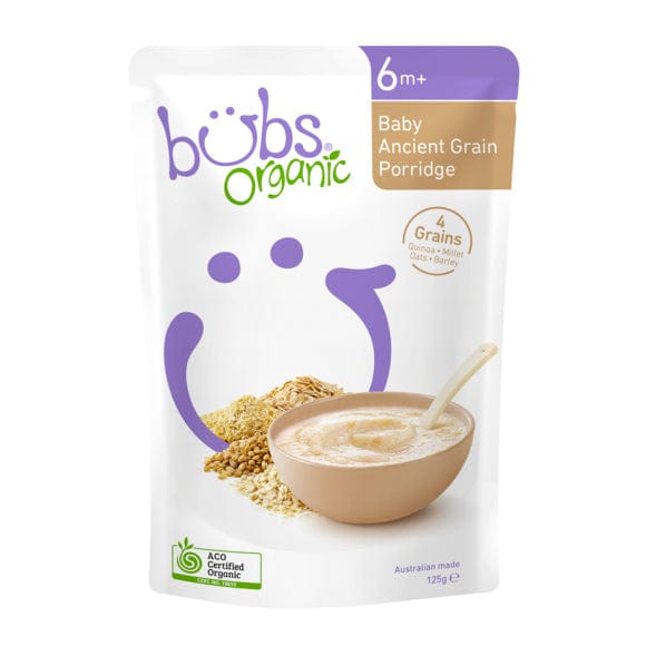 Organic Bubs Baby Ancient Grain Porridge 125g