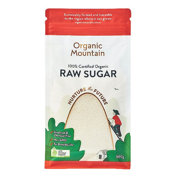 Organic Mountain Raw Sugar 500g