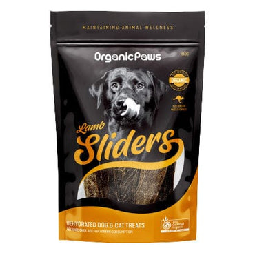 Organic Paws Lamb Sliders 100g