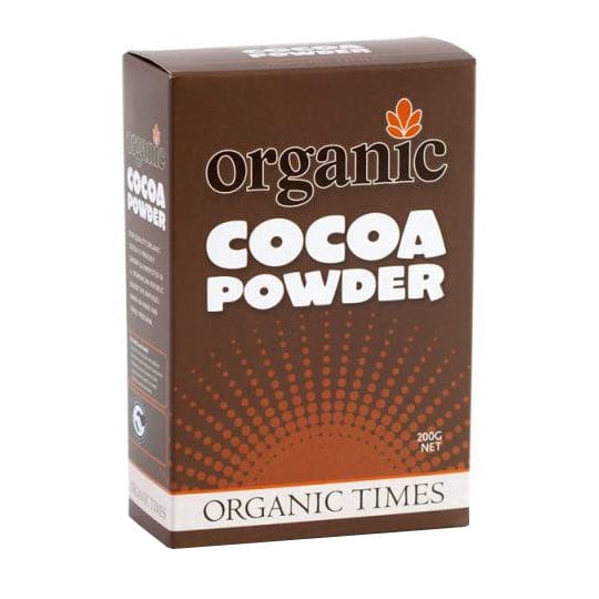 Organic Times Cocoa Powder 200g