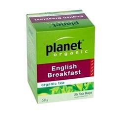 Planet Organic English Breakfast Tea Leaf 125g