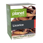 Planet Organic Licorice Tea  25 bags