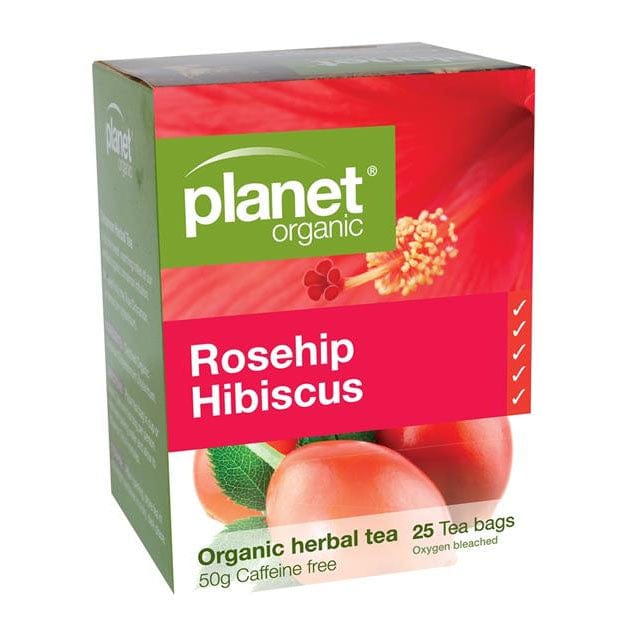 Planet Organic Rosehip and Hibiscus Bags 25 bags