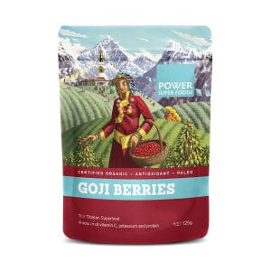 Power Super Foods Goji Berries â€œThe Origin Seriesâ€ 125g