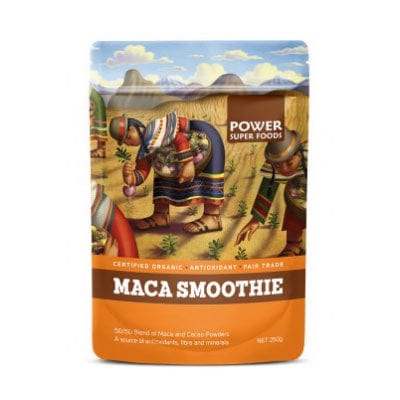 Power Super Foods MACA Smoothie â€œThe Origin Seriesâ€ Maca and Cacao 250g