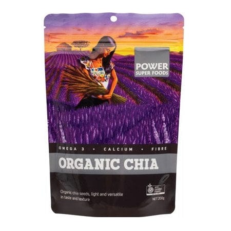 Power Super Foods Organic Chia Seeds â€œThe Origin Seriesâ€ 200g