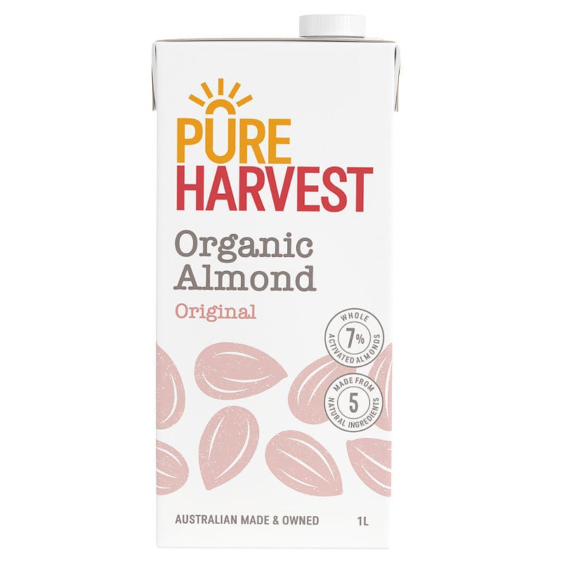 Pure Harvest Activated Almond Milk - Original 1L