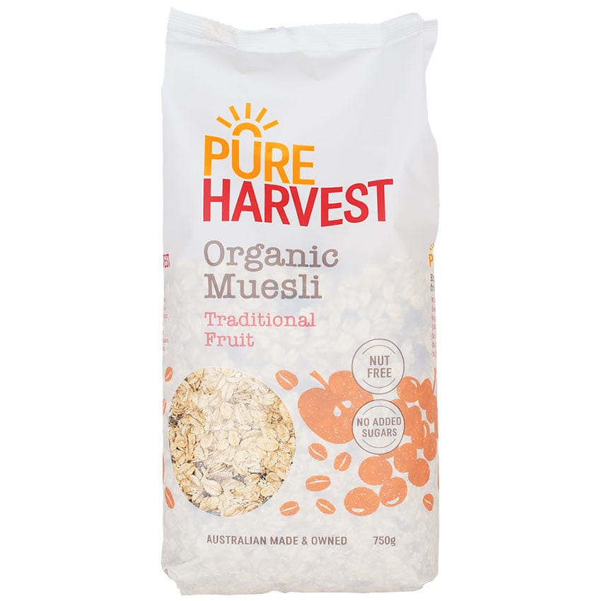 Pure Harvest Nut Free Natural Muesli  750g