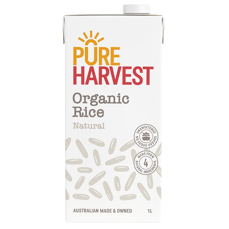 Pure Harvest Rice Milk Natural 1L