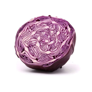 Red Cabbage Half Half