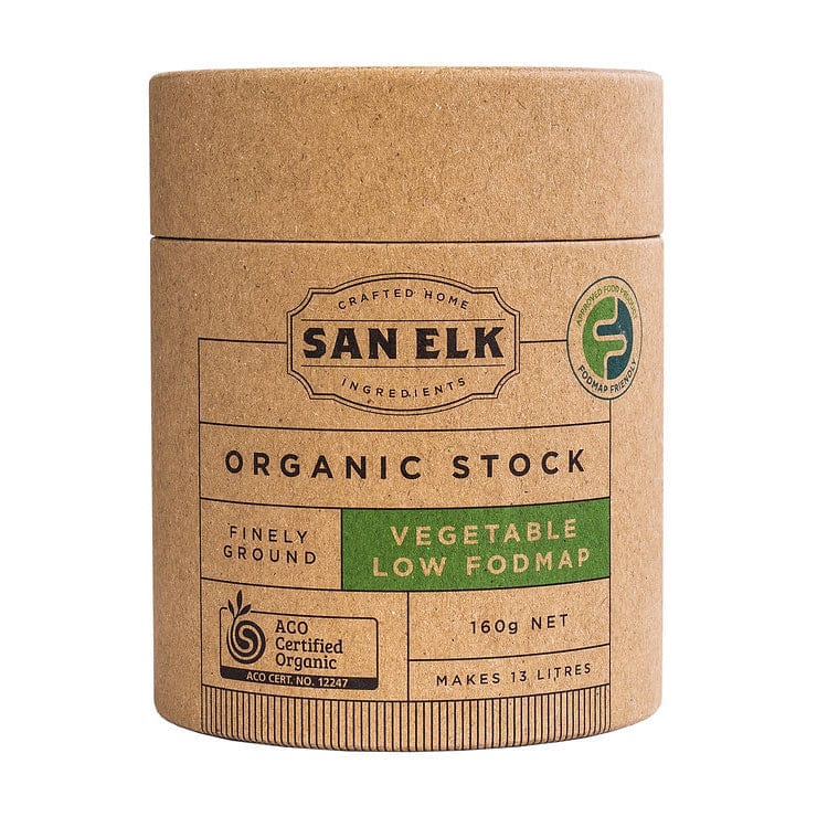 San Elk Low Fodmap Vegetable Stock Powder 160g